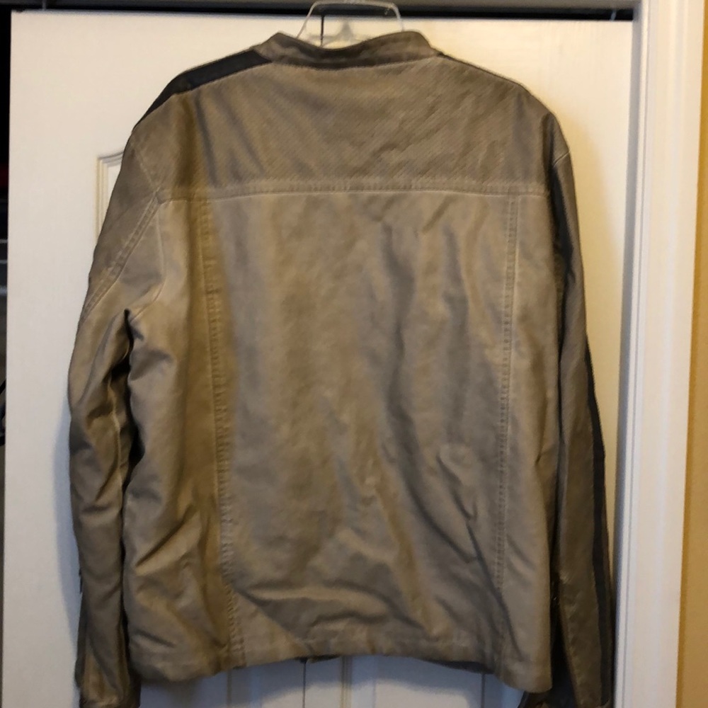 Distressed Leather Jacket - Picture 2 of 8